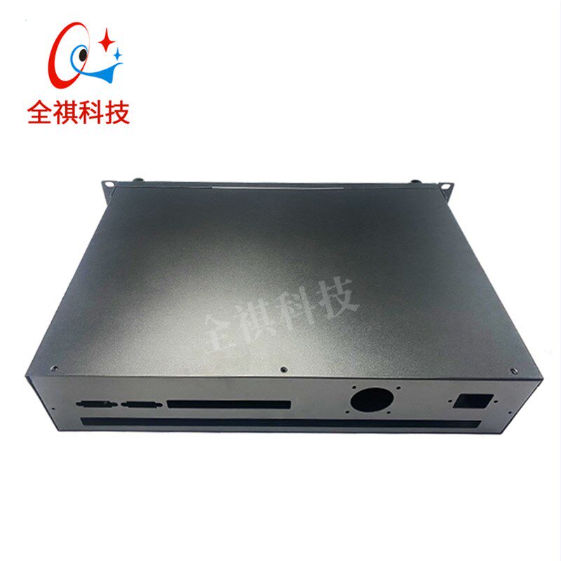 2U钣金主机壳加工定制机架式19英寸1u 3u 4u工控机箱主机壳工厂现