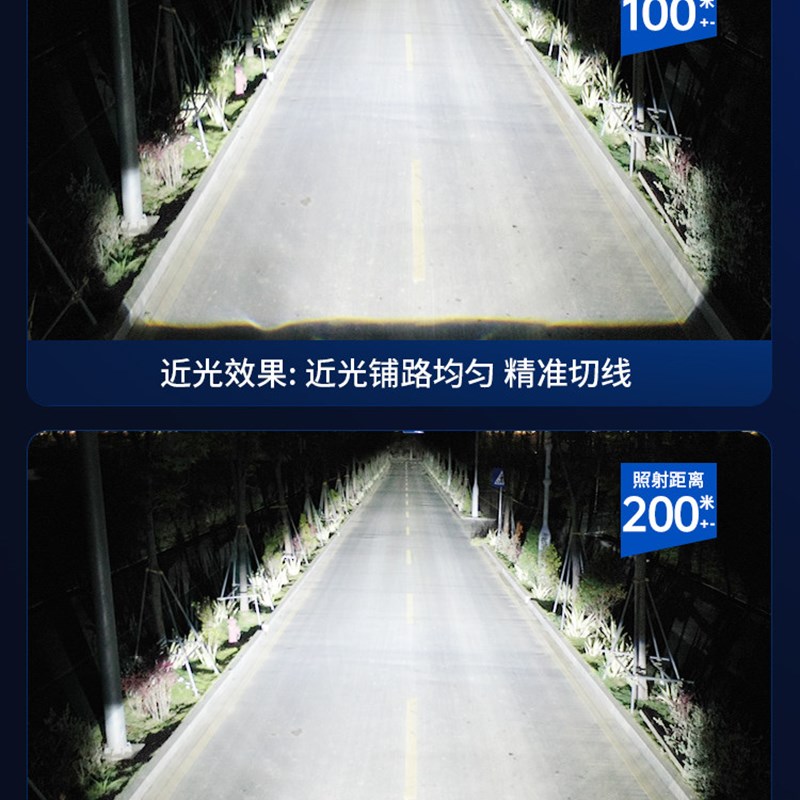 马自达Cx5Led大灯泡改装强光专用汽车远光灯和远光灯激光透镜前雾