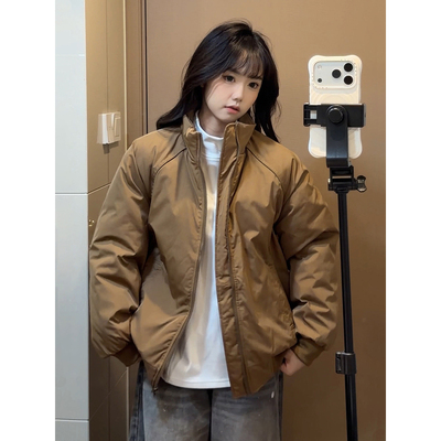 飞行夹克棉服冬季美拉德穿搭棉衣