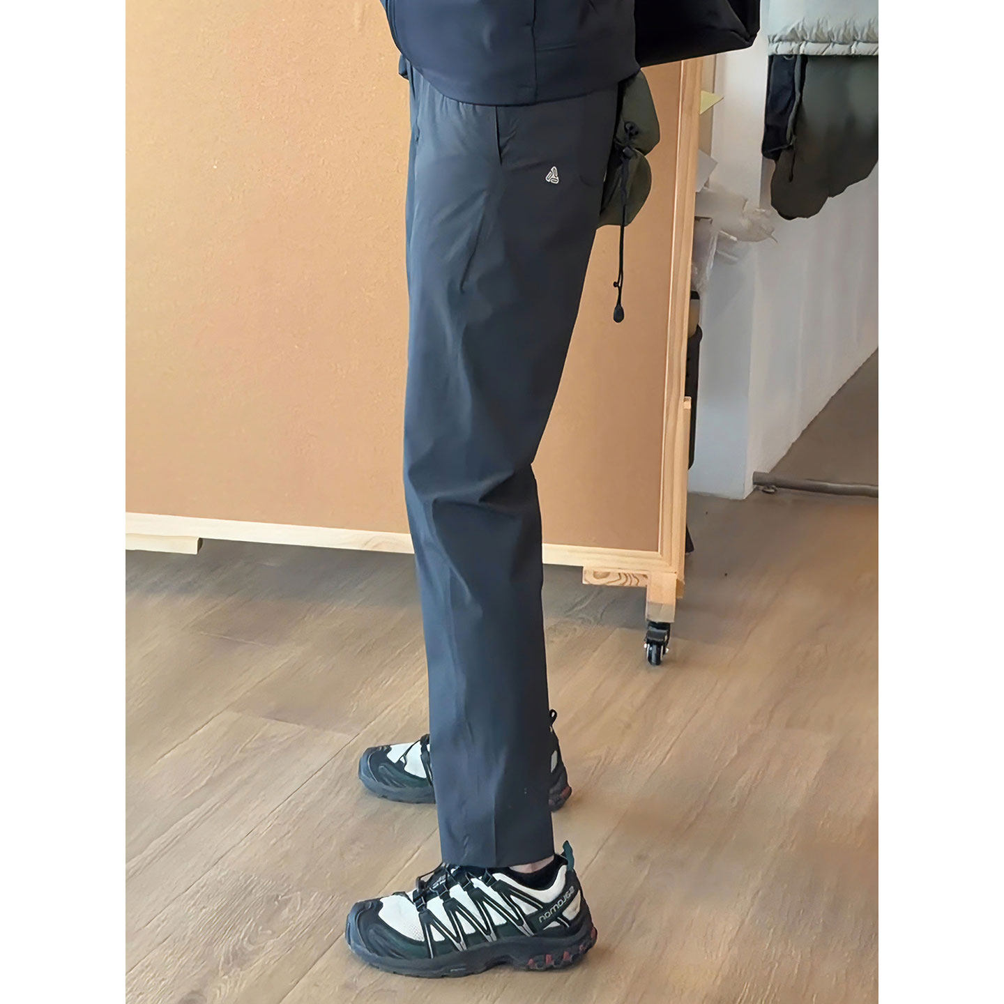 美式速干软壳冲锋裤男款夏季冰丝图片