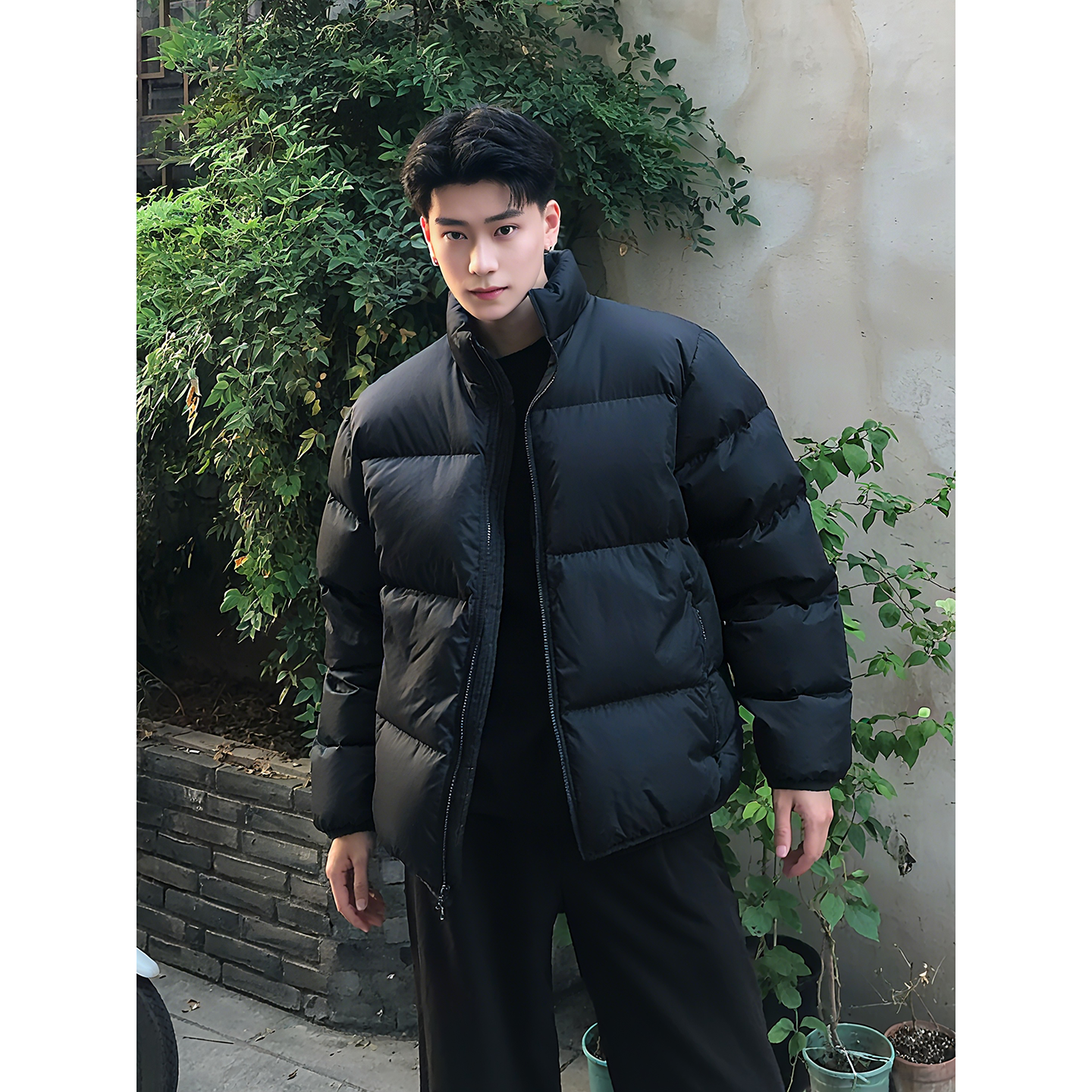 高街羽绒棉服男冬季加厚棉衣外套