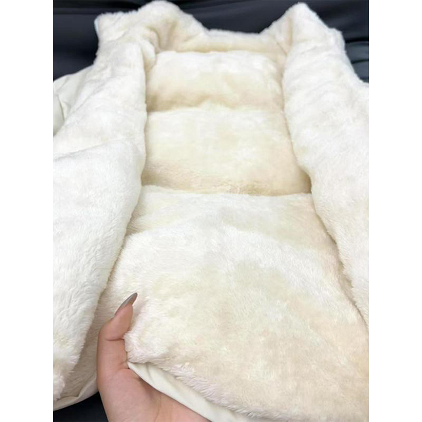 羊羔毛羽绒棉服男款加绒加厚棉衣