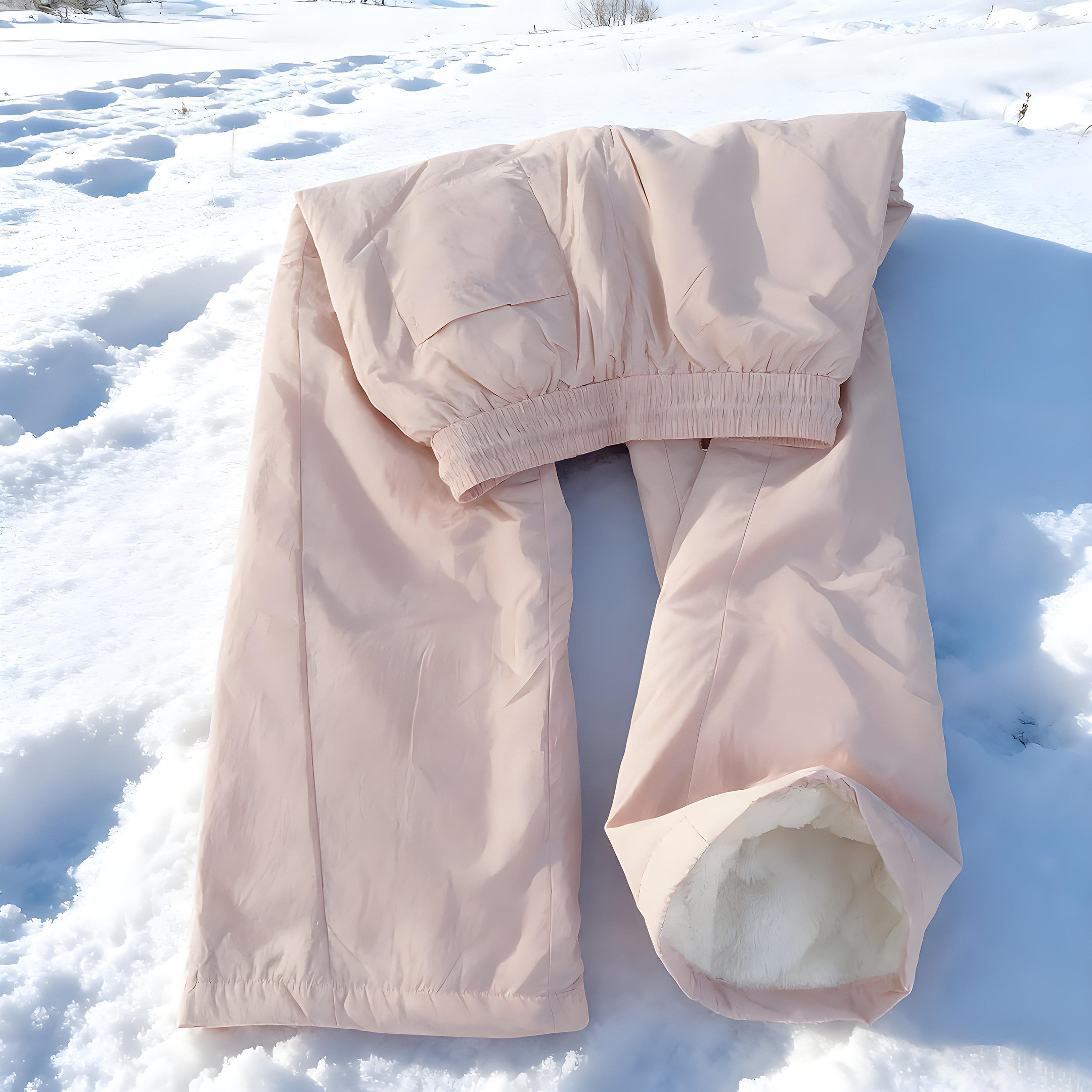 粉色多巴胺防寒保暖棉裤男女款冬季东北零下40度滑雪裤加绒休闲裤,男装,棉裤,淘宝优惠券,粉丝福利购,淘宝优惠卷