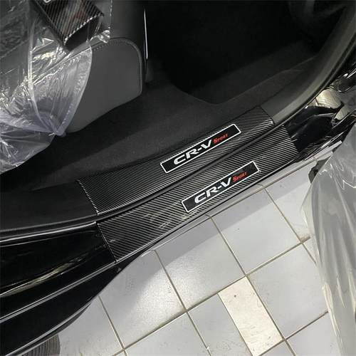 23款CRV17 皓影改装专用 碳纤维迎宾踏板 门槛踏板 后护板 内门槛