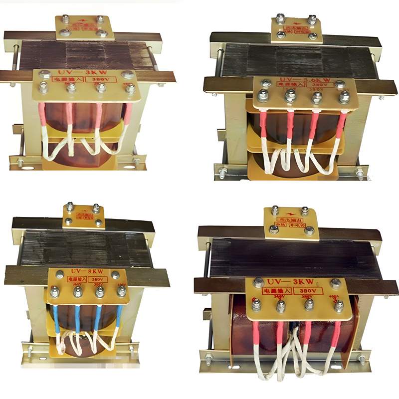 3KW-9.6KW380V UV固化灯+变压器+电容+反光灯罩 4件套3KW380V