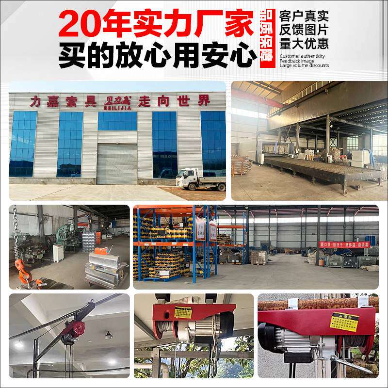 微型电动葫芦220V小型起重机吊机升降机200kg400kg卷扬机钢丝绳