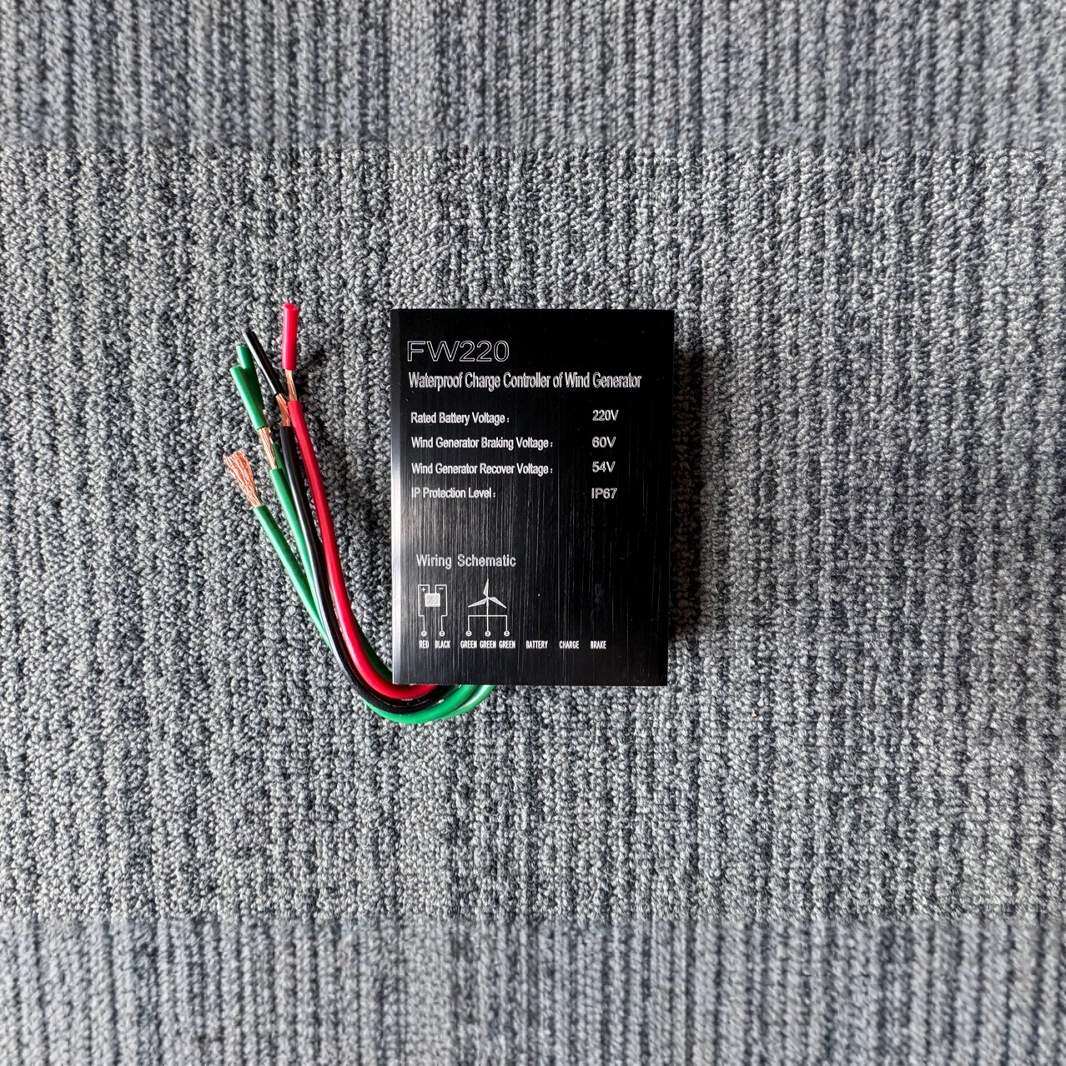 防水型风力发电机充电控制器600w48v销售风机自动刹车充电器