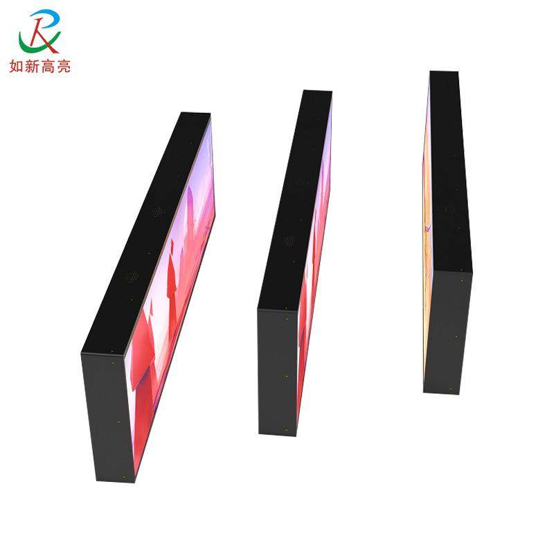 如新高亮29寸双面条形屏广告机安卓一体机货架条形LCD广告屏工厂