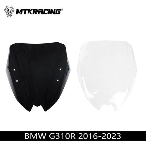 适用BMWG310R2016-2023年改装专用前挡风玻璃导流罩挡风镜配件
