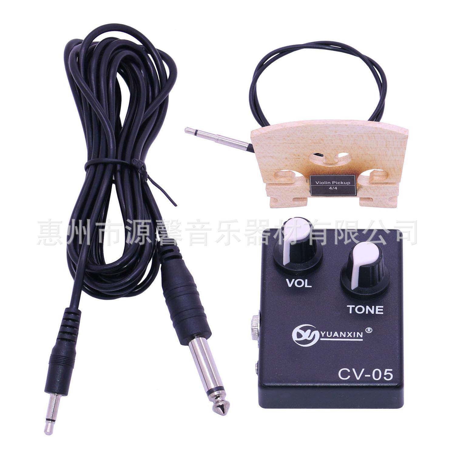 CV-05小提琴配件小提琴拾音器小提琴eq均衡器小提琴琴码拾音器