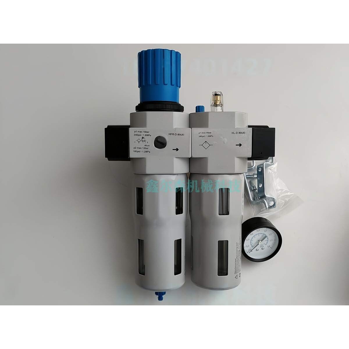 QFLJW-L40气水分离器FRC-1-D-MAXI 气动三联件MAXPRESS: 10MPa