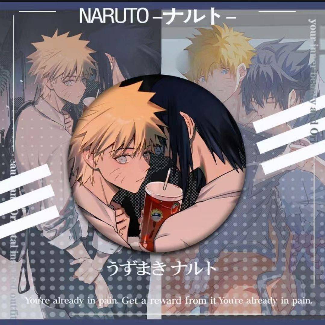 火影忍者 佐鸣 佐助鸣人动漫游戏小说吧唧周边同人吧唧徽章礼物