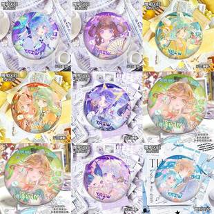 蔡文姬王者荣耀周边朵莉亚小乔孙尚香公孙离磨砂吧唧徽章谷子无料