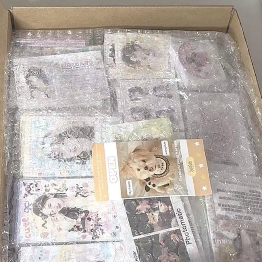 新鞠婧祎饭制随心配数量感超值应援周边小卡专辑概率掉落星光卡DI