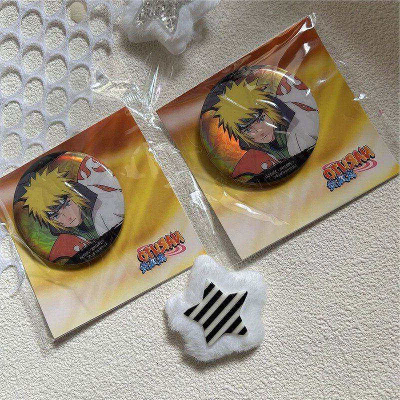 【正版官谷】火影忍者疾风传波风水门周边徽章吧唧谷子