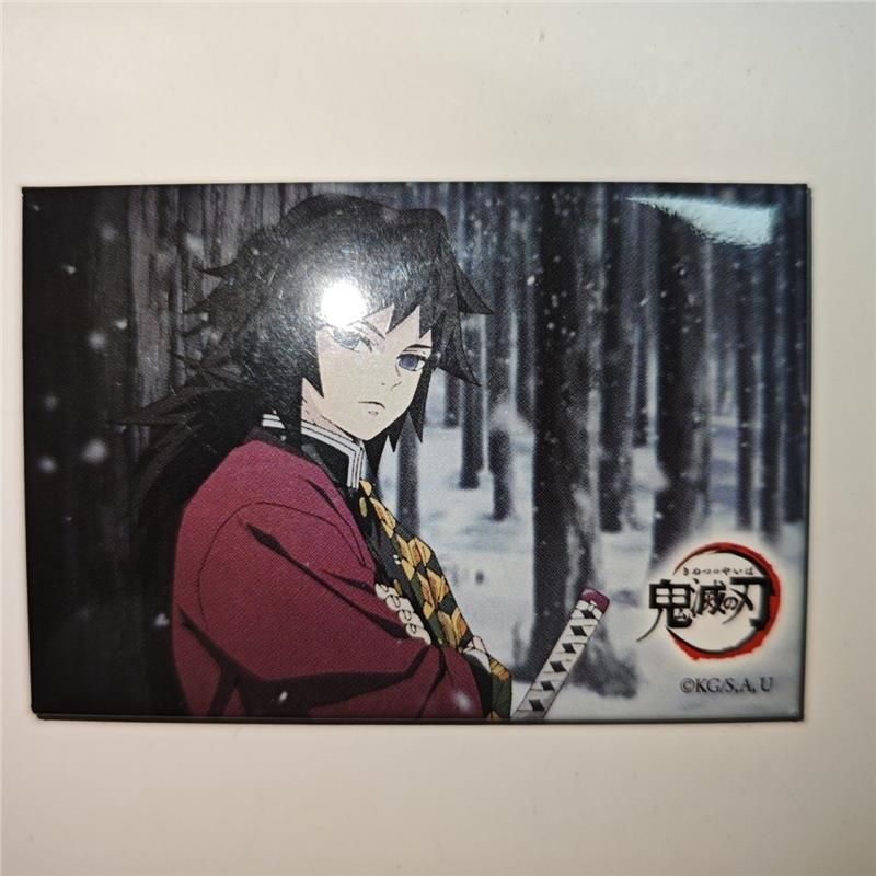 现货包邮 鬼灭之刃 富冈义勇雪地 冰箱贴 谷子周边冰箱贴 有原袋