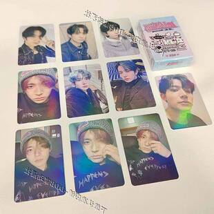 李羲承单人enhypen组合个人镭射卡小卡五十五张3寸盒装款式LOMO卡