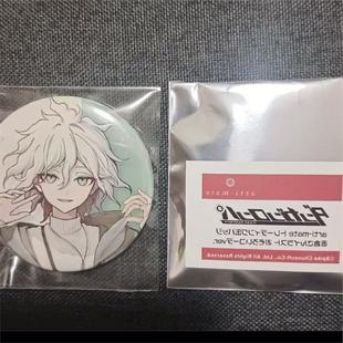 日谷吧唧柏枝凪斗 狛枝赤仓联动吧唧 弹丸论破赤仓吧唧原袋仅拆