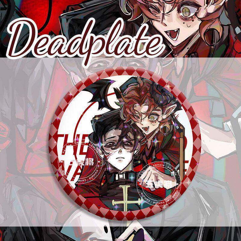 美食游戏dead plate死盘子rody vince周边吧唧马口铁徽章谷子同人