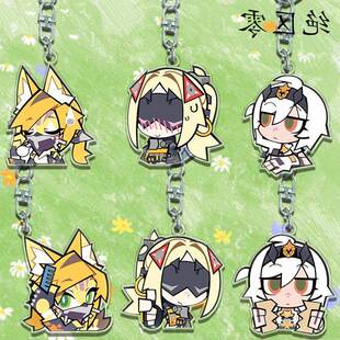 绝区零游戏扳机波可娜零号安比周边钥匙扣学生亚克力挂饰书包挂件