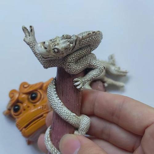 山西文创礼物太原晋祠盘龙冰箱贴比耶点赞龙旅游纪念景区打卡网红