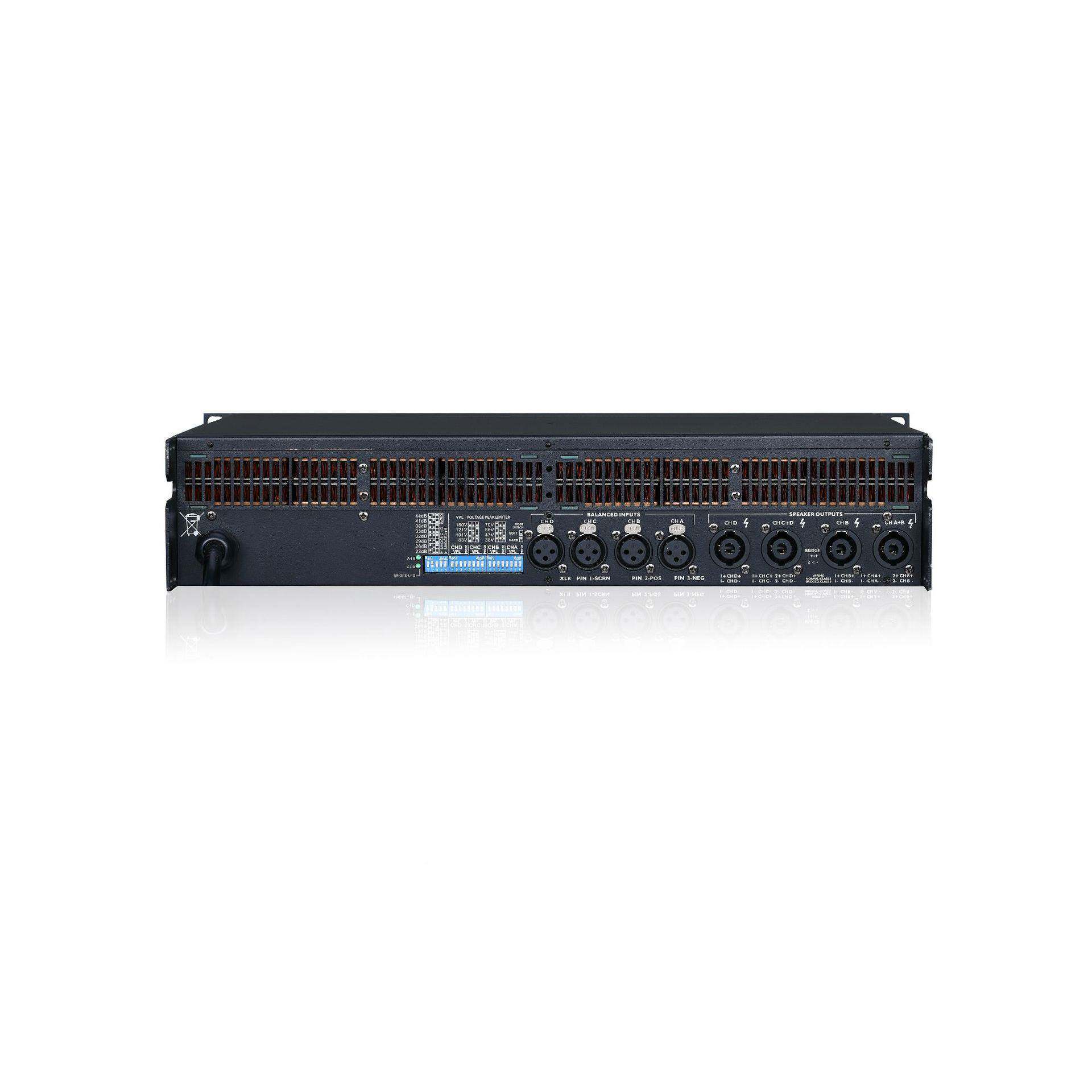 FK1000Q4Channel135QQS0W/8Ω道PowerAmp四通纯后0级功放KTV图片
