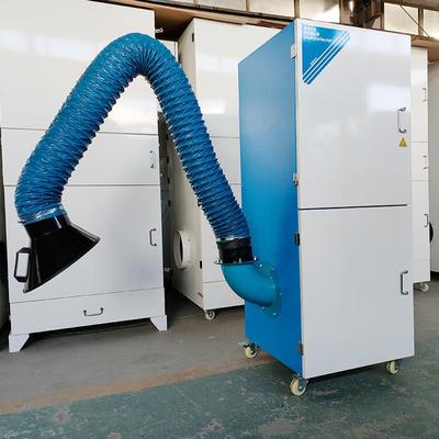 .2ZJG2Kw移动式焊烟净化器体冲单臂工业滤芯烟尘脉过滤一机净化机