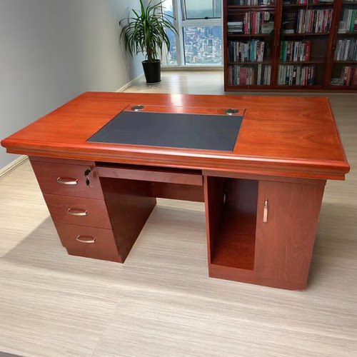 办公桌台式电脑桌子带抽屉