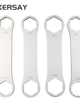 自行车前叉扳手 山地车前叉盖拆装工具 三拓XCR/RST/XCM前叉修理