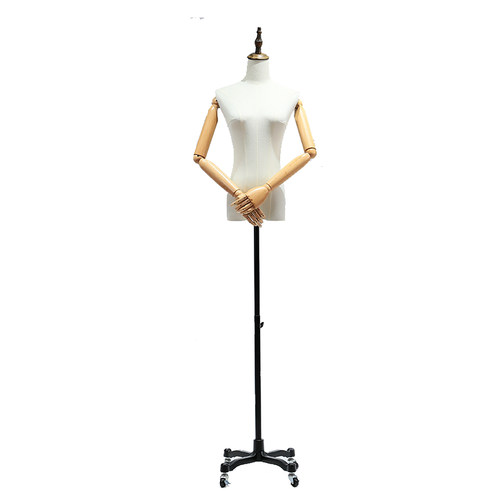 万向轮款式服装店模特道具女半身橱窗G拍照人偶婚纱模特架子展示