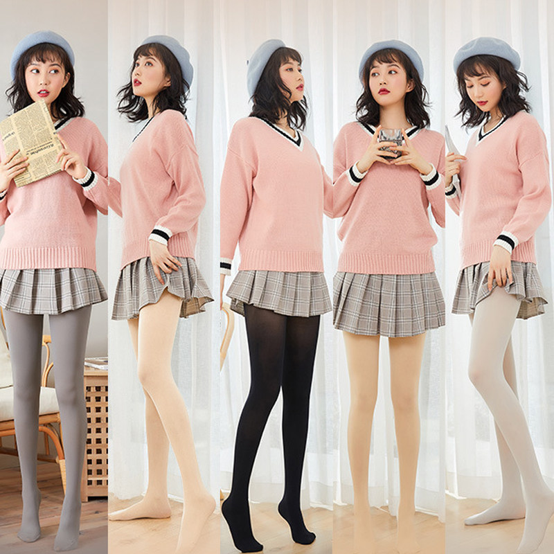 光腿神器加绒加厚k连裤袜打底裤黑丝保暖裤女装大佬男可穿伪娘秋,女装/女士精品,打底裤,淘宝优惠券,粉丝福利购,淘宝优惠卷