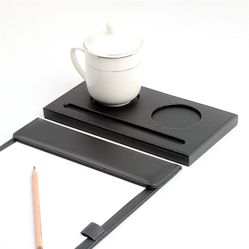 皮革a4文件夹板便签夹会议垫夹酒店板夹办公K垫板写字学生定制log