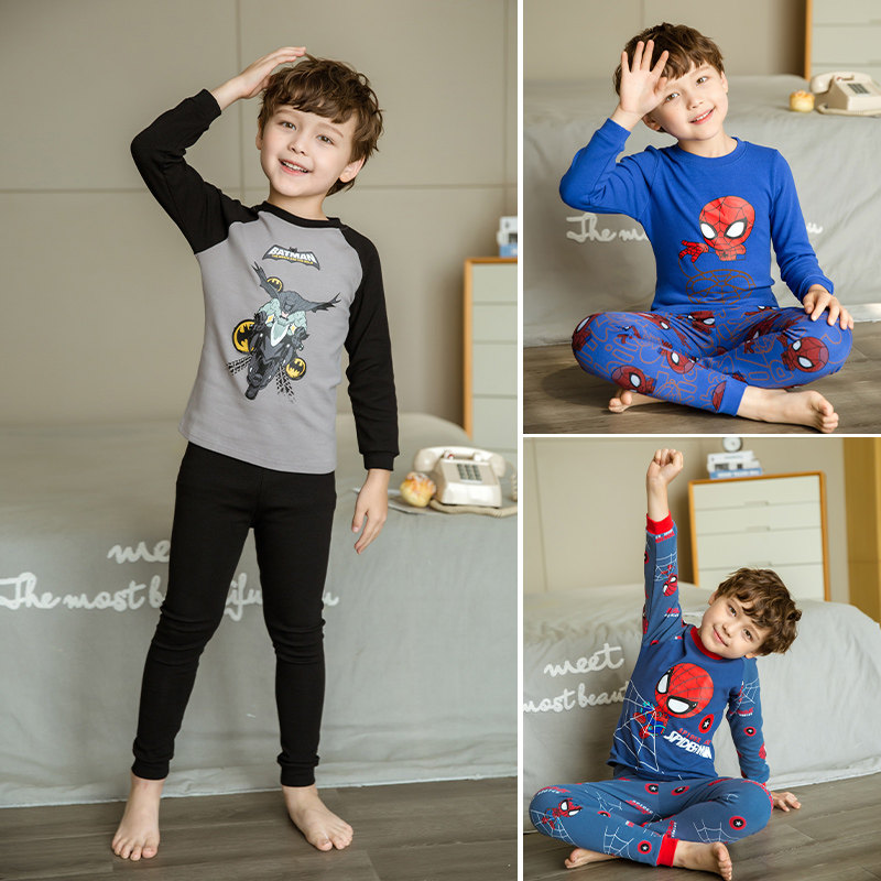 男童秋衣秋裤纯棉中小童保暖家居C服女宝宝春秋棉毛衫儿童内衣套,童装/婴儿装/亲子装,内衣套装,淘宝优惠券,粉丝福利购,淘宝优惠卷