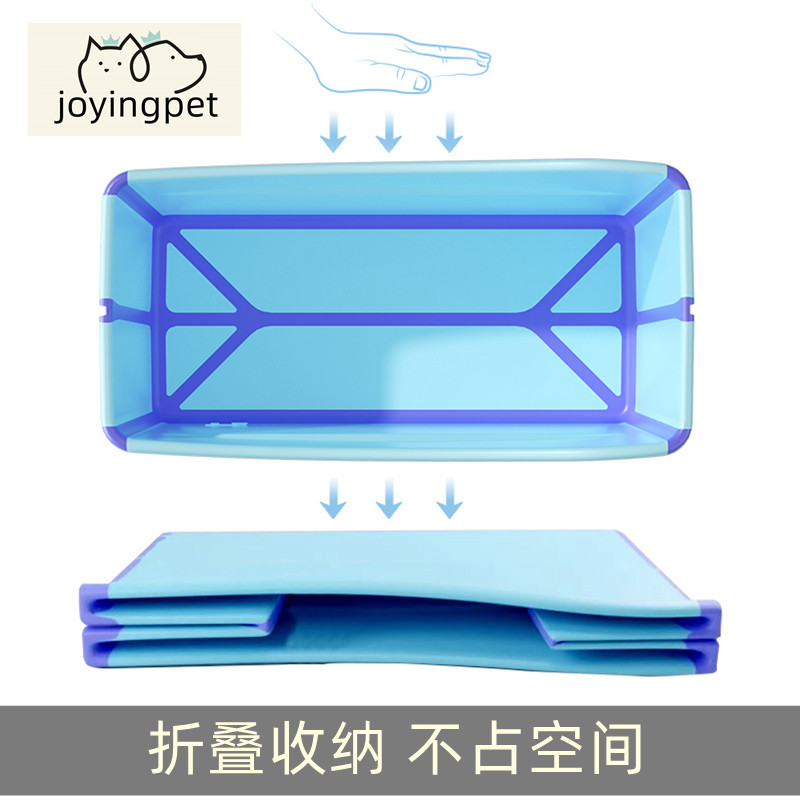 狗狗洗澡盆宠物专用可折t叠浴盆泡澡浴缸大型犬金毛法斗泰迪浴桶