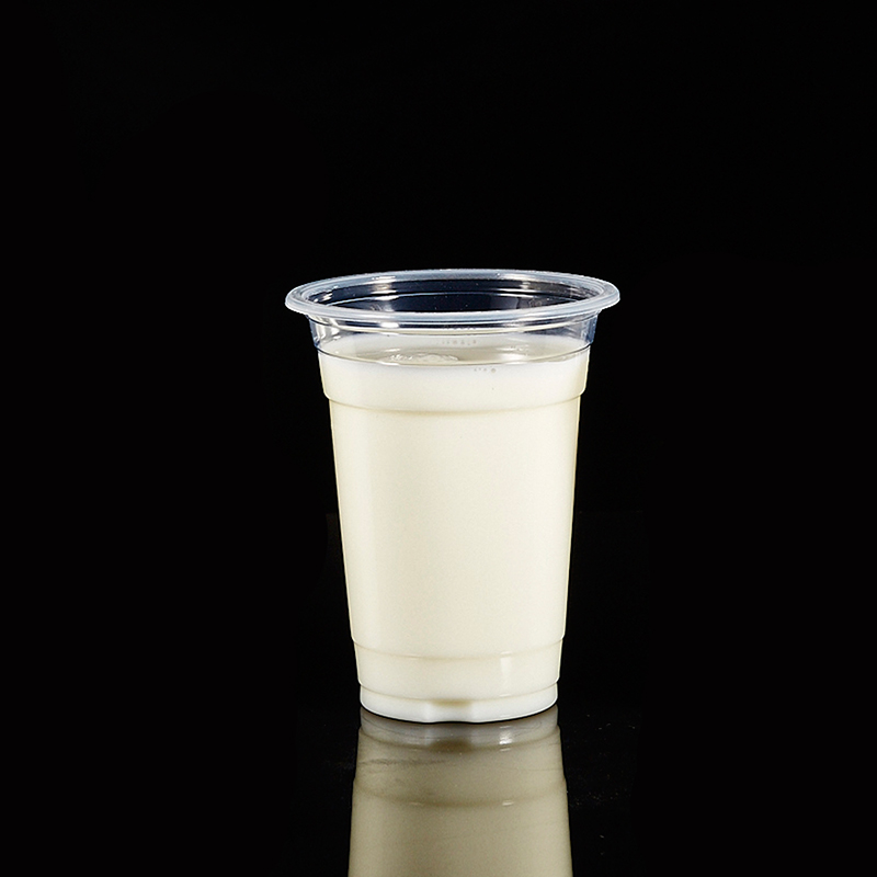 95口径奶茶杯一j次性豆浆杯子塑料杯透明光杯果汁杯一次性打包杯