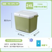 保温箱冰块冷藏箱家用车载u户外露营钓箱便携小冰箱商用摆摊保冷