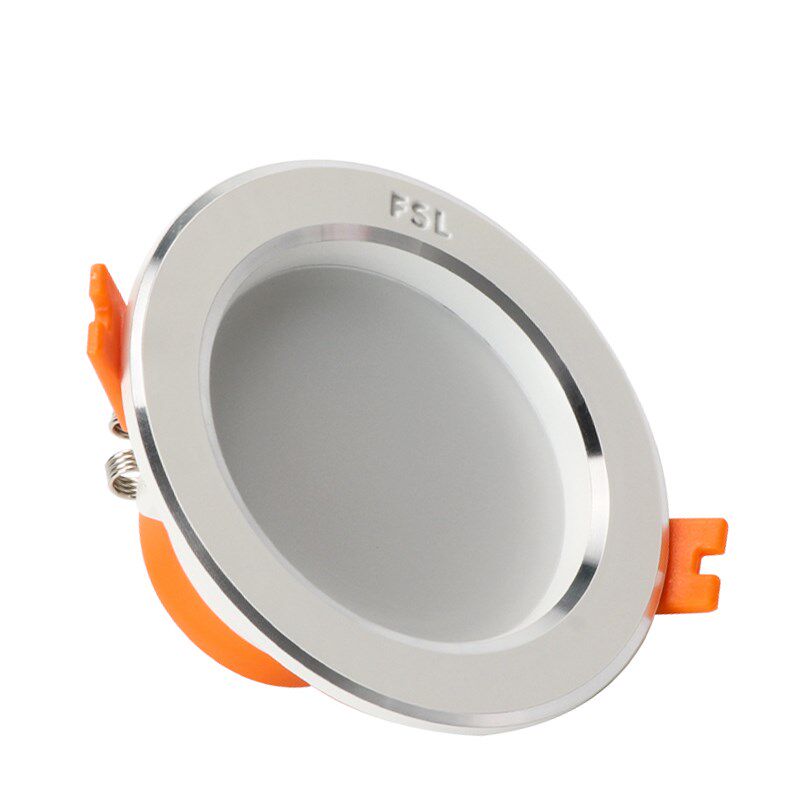 家用筒灯led天花射灯5wr嵌入式客厅吊顶牛眼孔灯洞灯简灯开孔7.5c