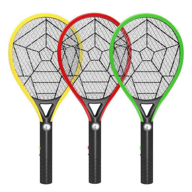 厂家供应电蚊拍充电式家用灭蚊拍电苍蝇拍蚊灯驱蚊器电子