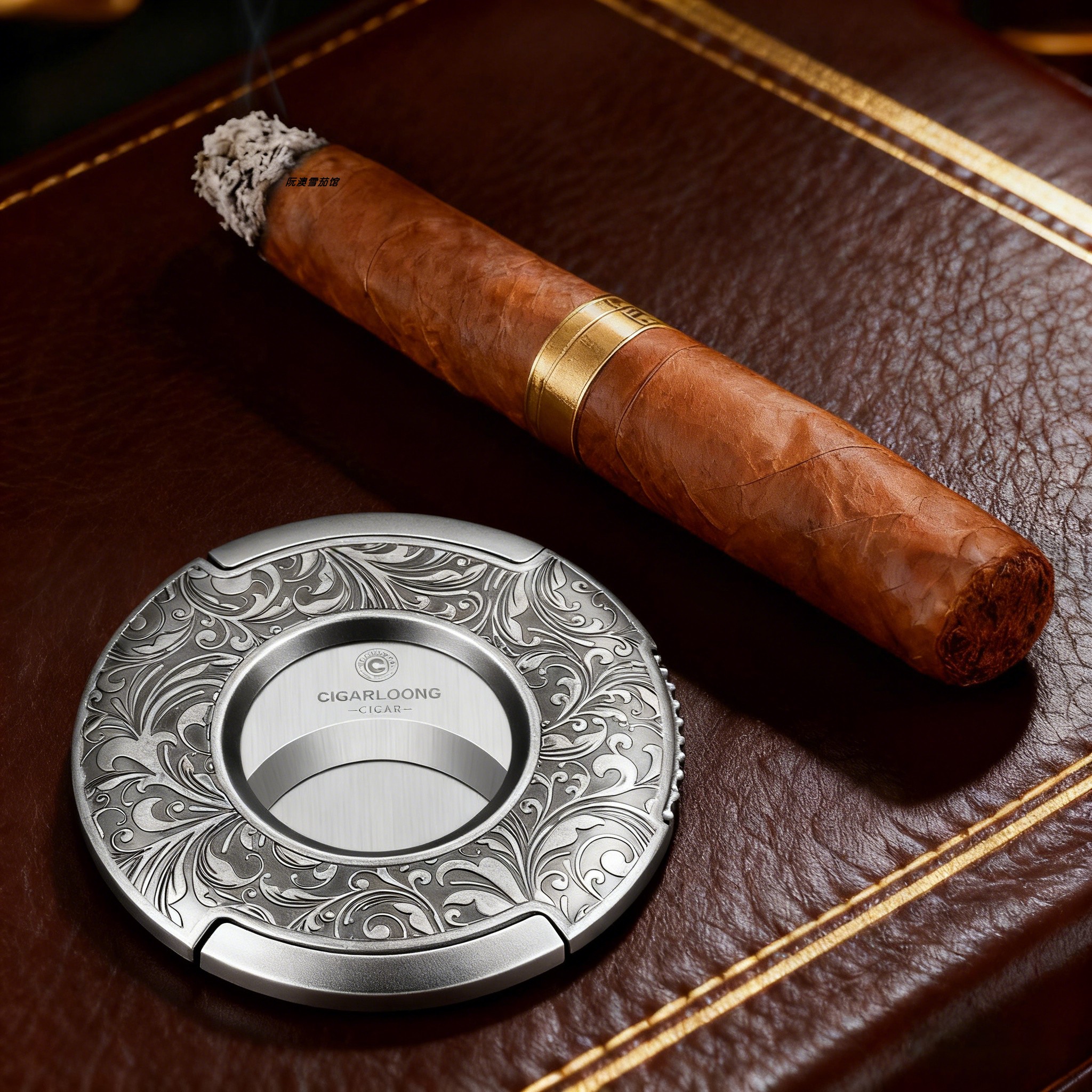 雪茄剪钳平形专用切雪茄刀配套随身携带高端剪烟器便携式剪刀多功