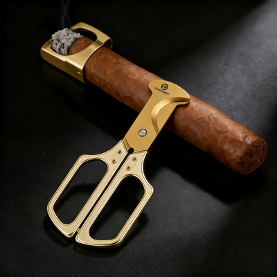 雪茄剪钳V形钳子多功能古巴切配套剪刀便携式剪茄器工具雪茄刀