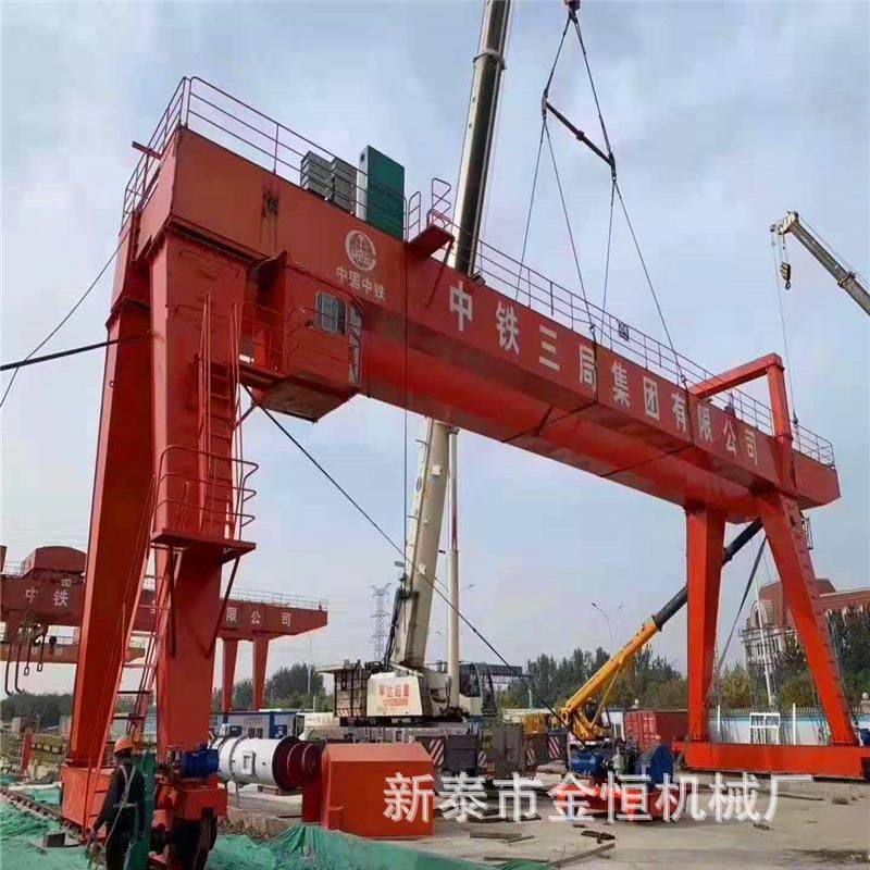 滁州厂家单双梁龙门吊 指导安装20吨2吨40吨双梁门式起重机