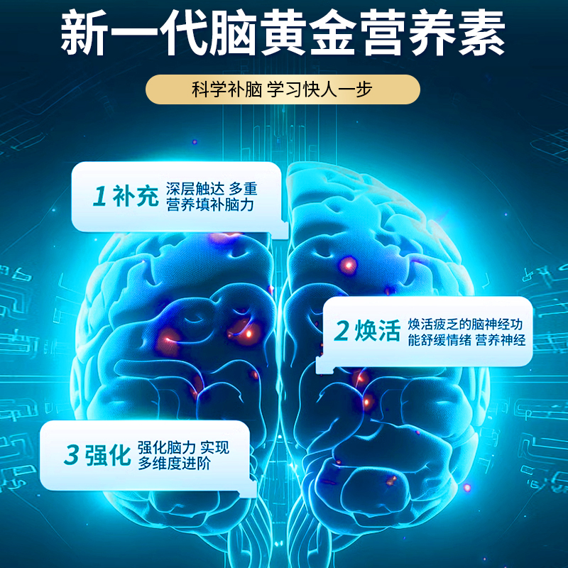 聪明大脑 思维清晰 bufony文冠果 布芙尼文冠果
