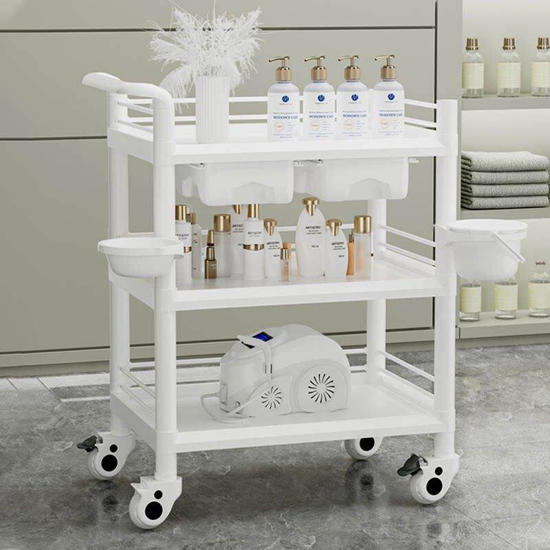 美容车置物架子医用仪器小推车治疗车医用美容院专用手推工具车