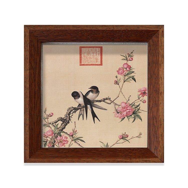 国风办公桌床头柜实木摆台装饰品画框挂墙家居装饰画,家居饰品,装饰摆件,淘宝优惠券,粉丝福利购,淘宝优惠卷