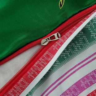 杭州丝绸喜庆被套龙凤百子 织锦缎真丝软缎结婚被面被里绸缎被罩