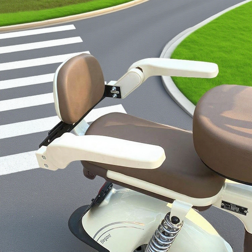 电动车儿童座椅后置儿童围栏安全座椅护栏宝宝小孩电瓶车坐椅折叠