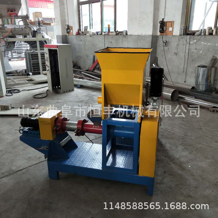 宠物饲料膨化机 猫粮狗粮挤压膨化机 观赏鱼饲料颗粒膨化机