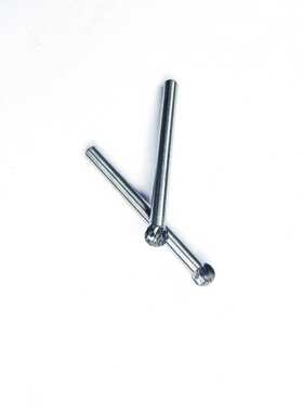 钨钢旋转锉电磨配件钨钢滚磨刀D0807M06合金磨头余姚产圆球型