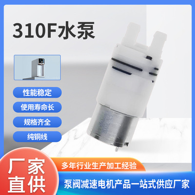 310F微型止漏水泵超静音耐磨自吸水泵直流气液通用酒精喷雾抽水机