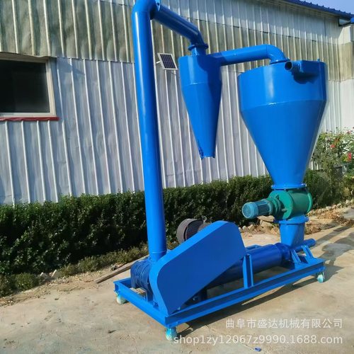 125型多用途气力吸粮机沙克龙除尘小型玉米小麦抽料机负压卸灰机